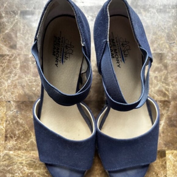 LifeStride Taffy Espadrille Wedge Sandal - Picture 2 of 3